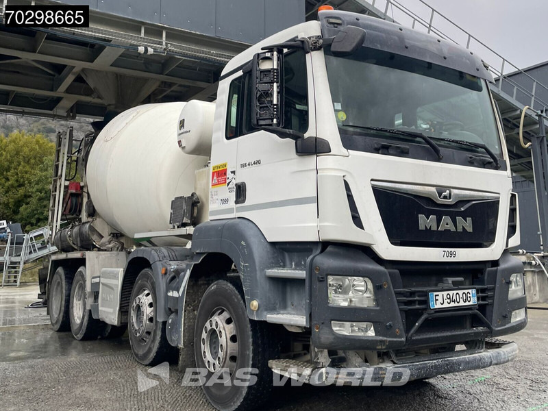 MAN TGS TGS 8X4 8m3 Putzmeister Mixer Big-Axle Steelsuspension Euro 6 - شاحنة خلاطة خرسانة: صورة 3 MAN TGS TGS 8X4 8m3 Putzmeister Mixer Big-Axle Steelsuspension Euro 6 - شاحنة خلاطة خرسانة: صورة 3