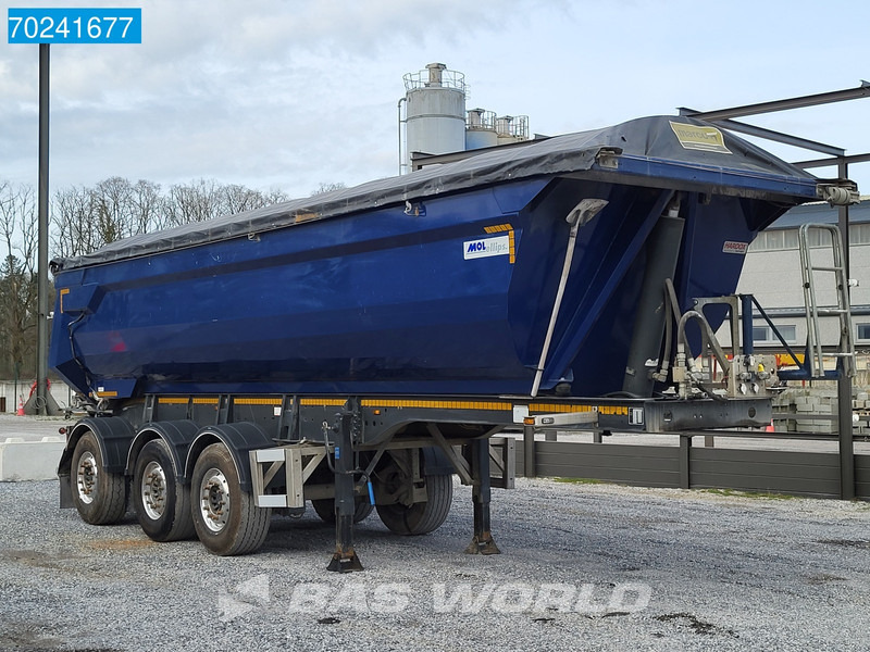 MOL MO4DAST3 3 axles 27m3 Liftachse Steel Tipper Hardox - نصف مقطورة قلابة: صورة 3 MOL MO4DAST3 3 axles 27m3 Liftachse Steel Tipper Hardox - نصف مقطورة قلابة: صورة 3