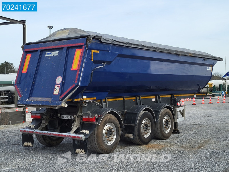 MOL MO4DAST3 3 axles 27m3 Liftachse Steel Tipper Hardox - نصف مقطورة قلابة: صورة 5 MOL MO4DAST3 3 axles 27m3 Liftachse Steel Tipper Hardox - نصف مقطورة قلابة: صورة 5
