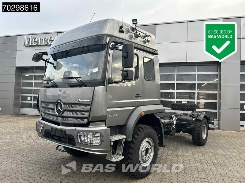 Mercedes-Benz Atego 1324 4X4 NEW 4x4 chassis Automatic Steelsuspension Euro 6 - شاحنة بهيكل معدني للمقصورة: صورة 1 Mercedes-Benz Atego 1324 4X4 NEW 4x4 chassis Automatic Steelsuspension Euro 6 - شاحنة بهيكل معدني للمقصورة: صورة 1