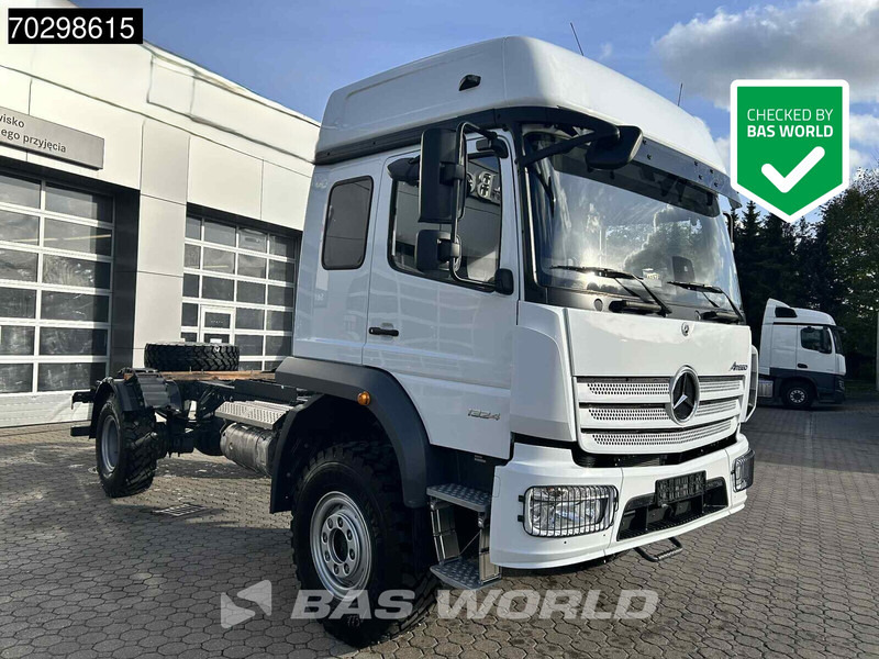 Mercedes-Benz Atego 1324 Atego 4X4 NEW 13.5tons 4x4 chassis Steelsuspension Automatic Euro 6 - شاحنة بهيكل معدني للمقصورة: صورة 1 Mercedes-Benz Atego 1324 Atego 4X4 NEW 13.5tons 4x4 chassis Steelsuspension Automatic Euro 6 - شاحنة بهيكل معدني للمقصورة: صورة 1