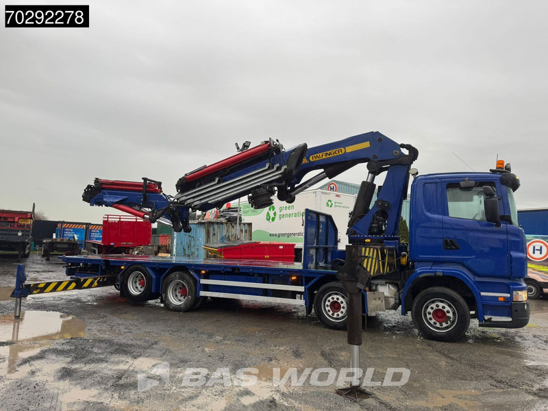 Scania R420 8X2 - شاحنات مسطحة, شاحنة كرين: صورة 3 Scania R420 8X2 - شاحنات مسطحة, شاحنة كرين: صورة 3