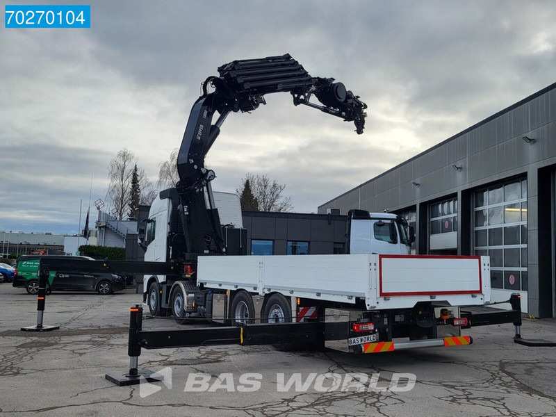 Volvo FH 460 8X2 Effer 1000 9S + 6S Kran + Fly-Jib Liftachse VEB+ Euro 6 - شاحنات مسطحة, شاحنة كرين: صورة 3 Volvo FH 460 8X2 Effer 1000 9S + 6S Kran + Fly-Jib Liftachse VEB+ Euro 6 - شاحنات مسطحة, شاحنة كرين: صورة 3