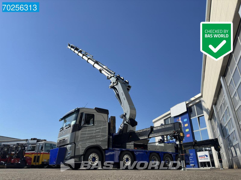 Volvo FH 540 10X4 NEW! Effer 2255 Kran Crane Lift-Lenkachse ACC Navi - شاحنات مسطحة, شاحنة كرين: صورة 1 Volvo FH 540 10X4 NEW! Effer 2255 Kran Crane Lift-Lenkachse ACC Navi - شاحنات مسطحة, شاحنة كرين: صورة 1