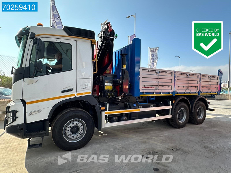 Volvo FMX 430 6X4 Palfinger PK24.001 SLD5 Kran Crane 12m3 Big-Axle Euro 6 - شاحنة قلاب, شاحنة كرين: صورة 1 Volvo FMX 430 6X4 Palfinger PK24.001 SLD5 Kran Crane 12m3 Big-Axle Euro 6 - شاحنة قلاب, شاحنة كرين: صورة 1