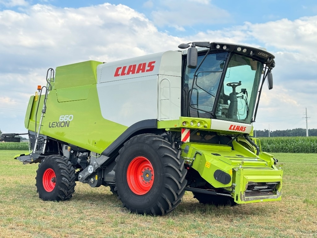 Claas Lexion 660 + claas vario 750 - حصادة: صورة 1 Claas Lexion 660 + claas vario 750 - حصادة: صورة 1