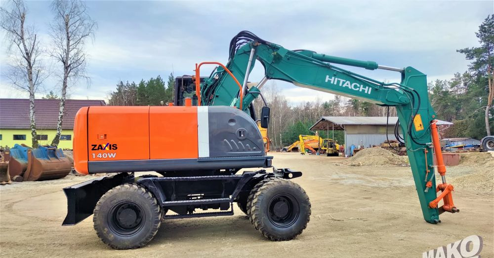 Hitachi ZX140W-3 - حفار ذو عجلات: صورة 5 Hitachi ZX140W-3 - حفار ذو عجلات: صورة 5