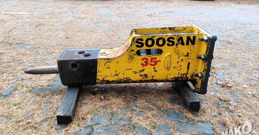 Młot hydrauliczny Soosan SQ35 230kg do koparki - ملحق - آلات الإنشاء: صورة 5 Młot hydrauliczny Soosan SQ35 230kg do koparki - ملحق - آلات الإنشاء: صورة 5