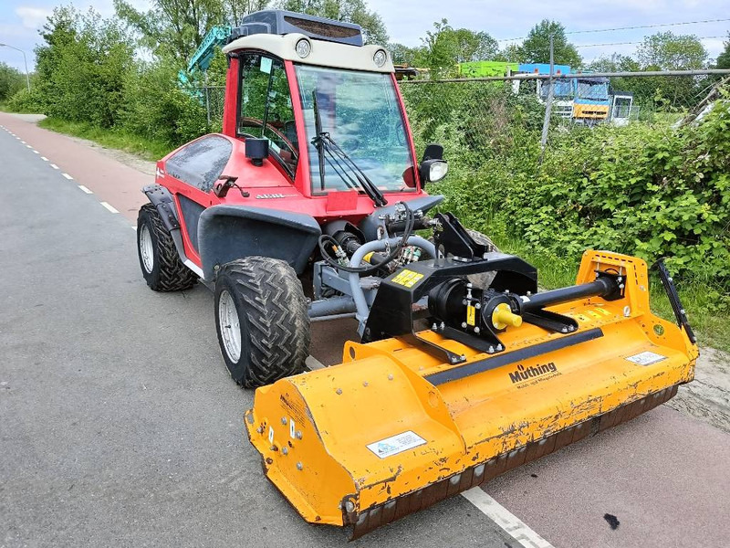 Aebi TT210 terratrac maaier mower pto front hef kubota - مقطورة رزاعية: صورة 4 Aebi TT210 terratrac maaier mower pto front hef kubota - مقطورة رزاعية: صورة 4
