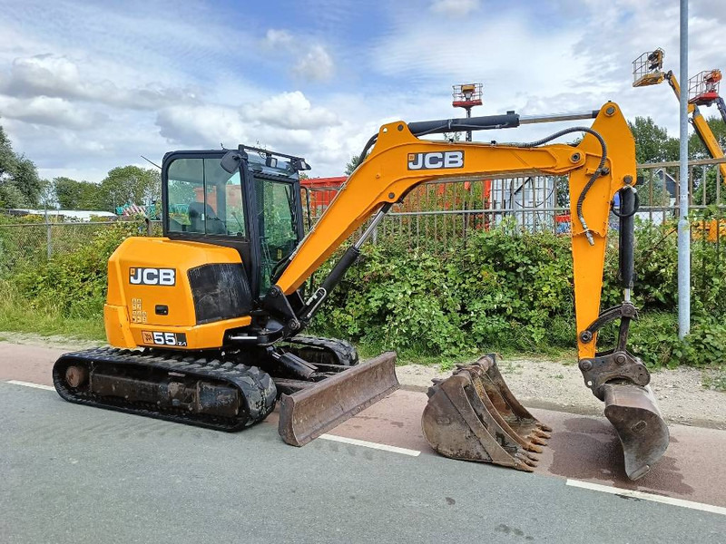 JCB 55 Z-1 midigraver 5 ton excavator bagger graafmach - حفار صغير: صورة 1 JCB 55 Z-1 midigraver 5 ton excavator bagger graafmach - حفار صغير: صورة 1
