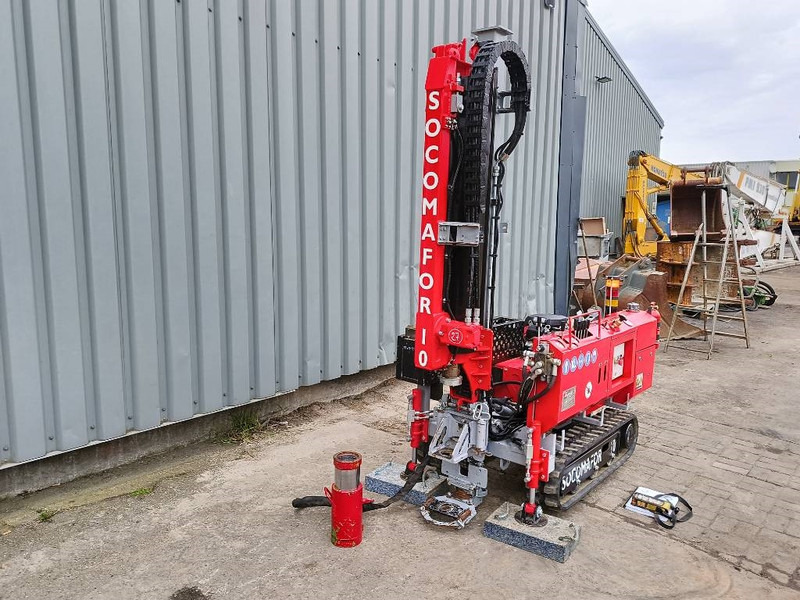 Socomafor 10 micro piling rig hei machine boor dri - ناقلة الأكوام: صورة 3 Socomafor 10 micro piling rig hei machine boor dri - ناقلة الأكوام: صورة 3