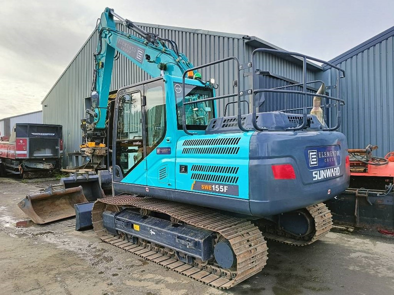 Sunward SWE 155 F + tilt rotator engcon oilquick - حفار زاحف: صورة 5 Sunward SWE 155 F + tilt rotator engcon oilquick - حفار زاحف: صورة 5