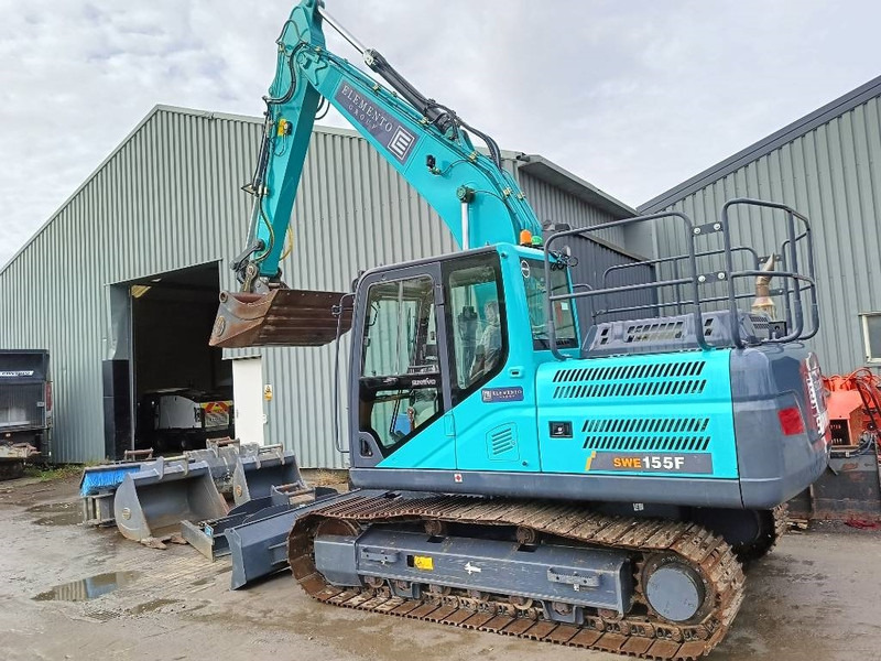 Sunward SWE 155 F + tilt rotator engcon oilquick - حفار زاحف: صورة 2 Sunward SWE 155 F + tilt rotator engcon oilquick - حفار زاحف: صورة 2