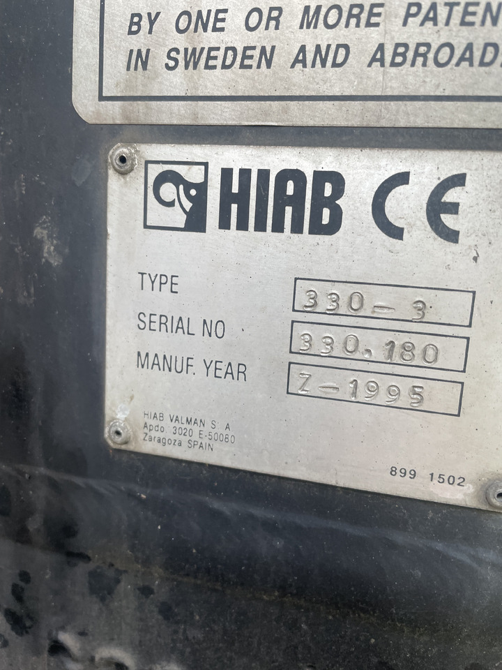 MAN F2000 413 6x2 Manual CRANE Hiab 330+jib 90 21m - رأس تريلا: صورة 4 MAN F2000 413 6x2 Manual CRANE Hiab 330+jib 90 21m - رأس تريلا: صورة 4