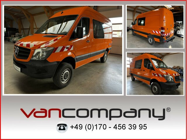 MERCEDES-BENZ Sprinter 316 CDI 4x4 Allrad 5-Sitzer... - فان, الشاحنات الصغيرة كابينة مزدوجة: صورة 1 MERCEDES-BENZ Sprinter 316 CDI 4x4 Allrad 5-Sitzer... - فان, الشاحنات الصغيرة كابينة مزدوجة: صورة 1