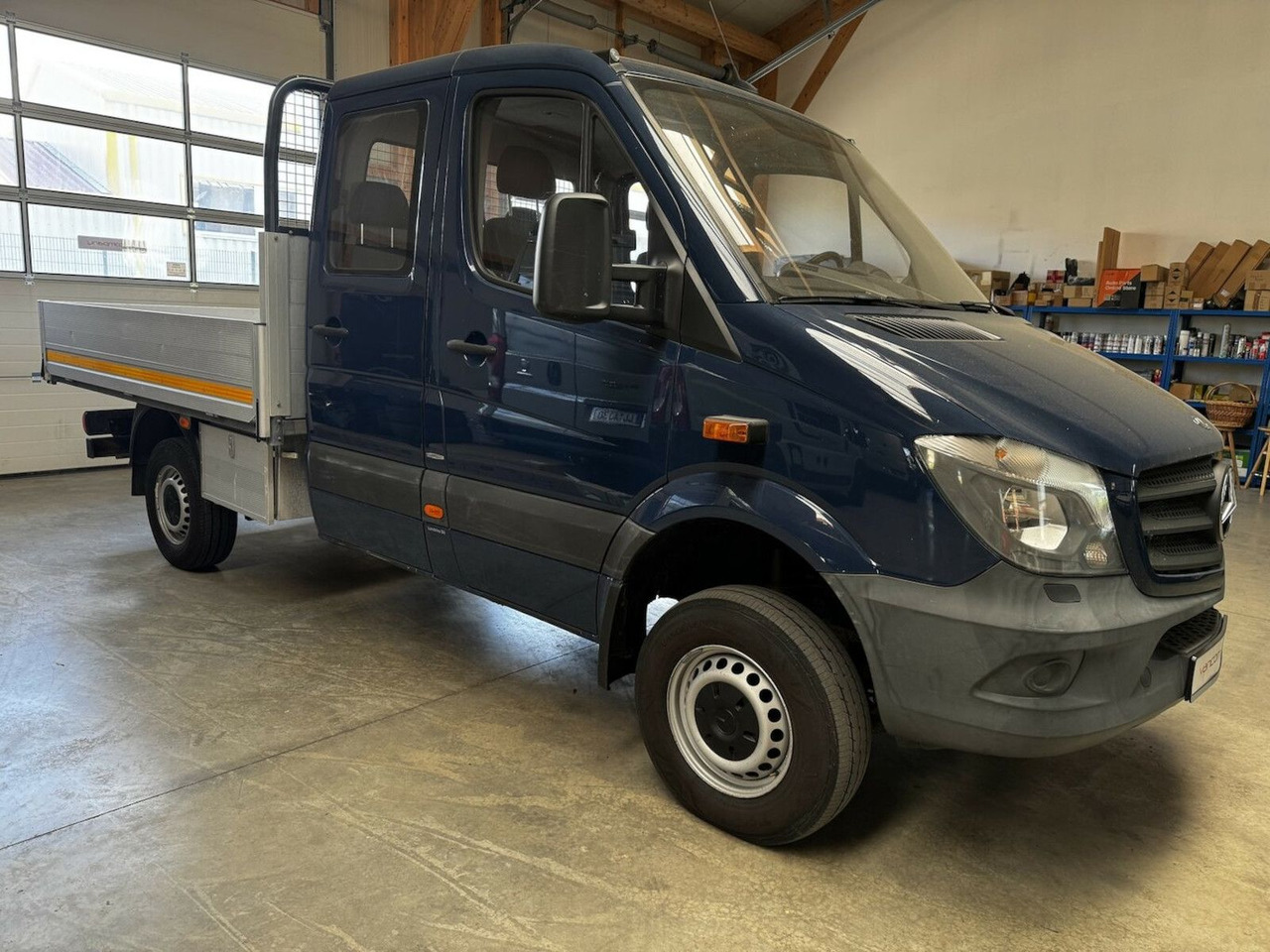 Mercedes-Benz Sprinter 313 CDI Doka 4x4 Allrad AHK 3.5t - شاحنة توصيل مفتوحة, الشاحنات الصغيرة كابينة مزدوجة: صورة 4 Mercedes-Benz Sprinter 313 CDI Doka 4x4 Allrad AHK 3.5t - شاحنة توصيل مفتوحة, الشاحنات الصغيرة كابينة مزدوجة: صورة 4