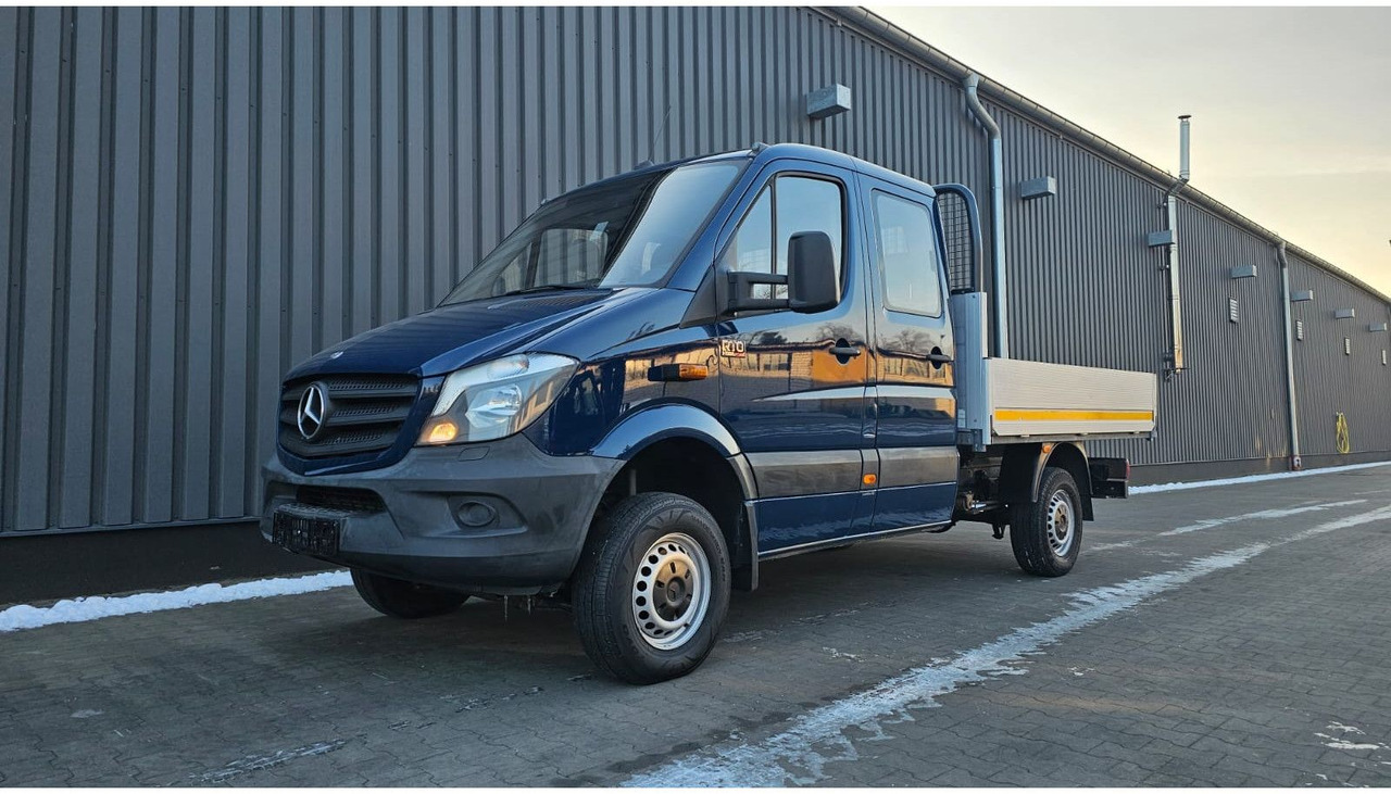 Mercedes-Benz Sprinter 313 CDI Doka 4x4 Allrad Automatik - شاحنة توصيل مفتوحة, الشاحنات الصغيرة كابينة مزدوجة: صورة 3 Mercedes-Benz Sprinter 313 CDI Doka 4x4 Allrad Automatik - شاحنة توصيل مفتوحة, الشاحنات الصغيرة كابينة مزدوجة: صورة 3
