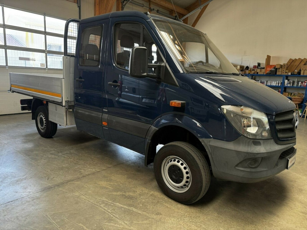 Mercedes-Benz Sprinter 313 CDI Doka 4x4 Autom. AHK 3.5t - شاحنة توصيل مفتوحة, الشاحنات الصغيرة كابينة مزدوجة: صورة 4 Mercedes-Benz Sprinter 313 CDI Doka 4x4 Autom. AHK 3.5t - شاحنة توصيل مفتوحة, الشاحنات الصغيرة كابينة مزدوجة: صورة 4