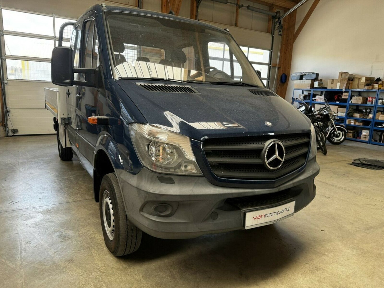 Mercedes-Benz Sprinter 313 CDI Doka 4x4 Autom. AHK 3.5t - شاحنة توصيل مفتوحة, الشاحنات الصغيرة كابينة مزدوجة: صورة 3 Mercedes-Benz Sprinter 313 CDI Doka 4x4 Autom. AHK 3.5t - شاحنة توصيل مفتوحة, الشاحنات الصغيرة كابينة مزدوجة: صورة 3
