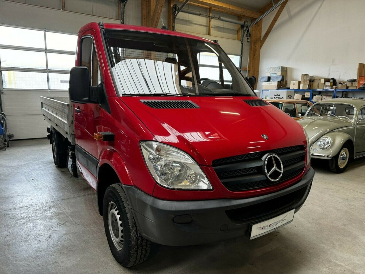 Mercedes-Benz Sprinter 315 CDI 4x4 Allrad HIAB Kran 017T - شاحنة توصيل مفتوحة: صورة 2 Mercedes-Benz Sprinter 315 CDI 4x4 Allrad HIAB Kran 017T - شاحنة توصيل مفتوحة: صورة 2