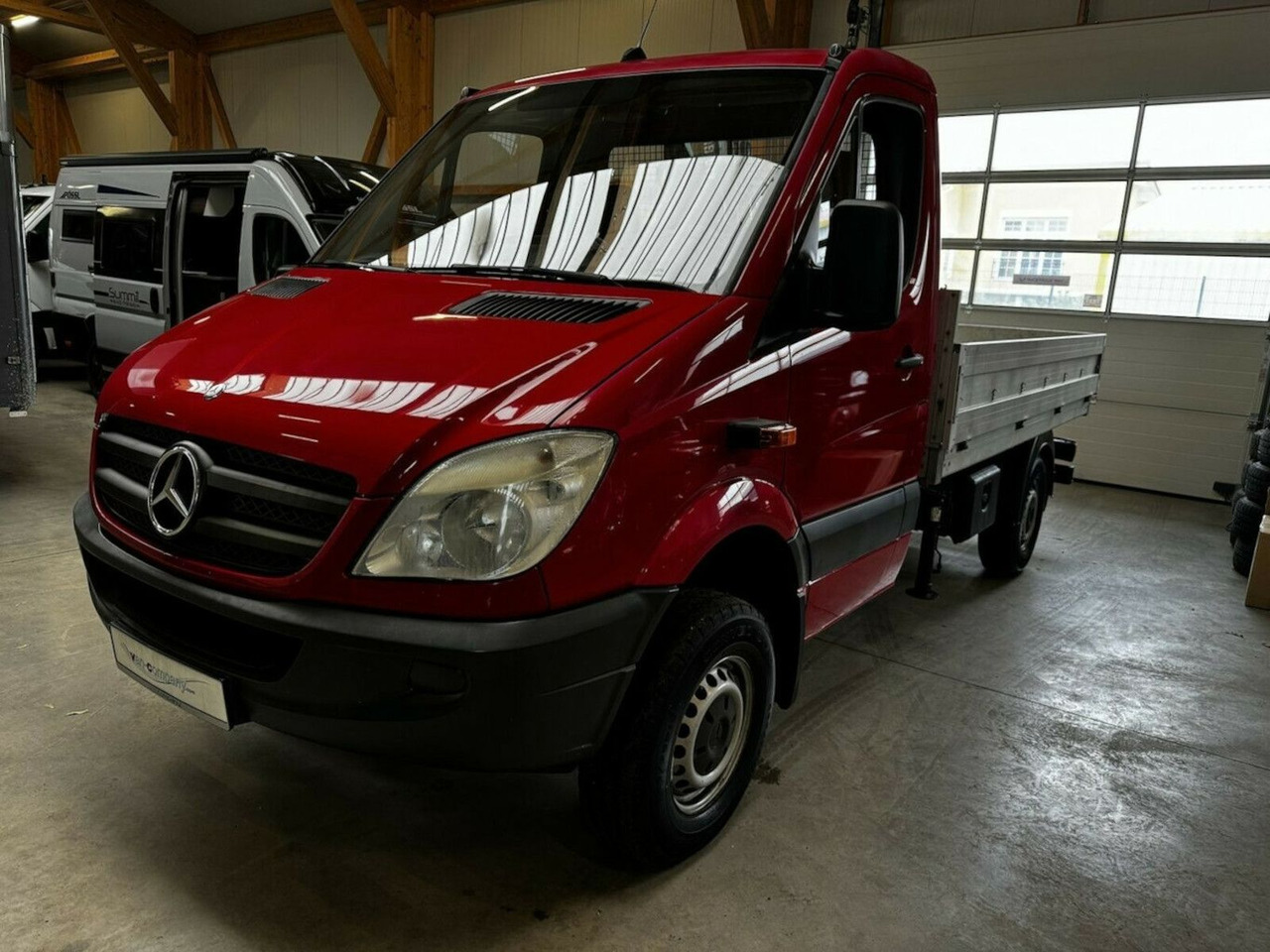 Mercedes-Benz Sprinter 315 CDI 4x4 Allrad HIAB Kran 017T - شاحنة توصيل مفتوحة: صورة 3 Mercedes-Benz Sprinter 315 CDI 4x4 Allrad HIAB Kran 017T - شاحنة توصيل مفتوحة: صورة 3