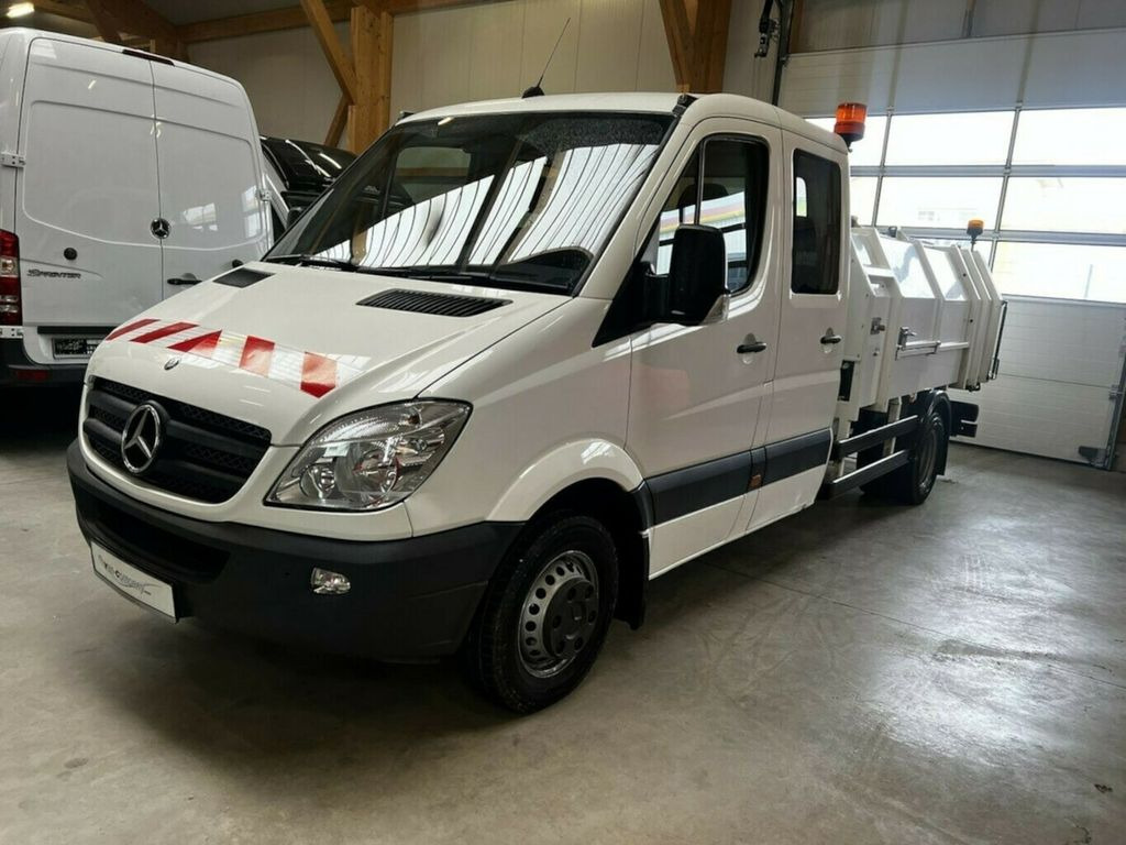 Mercedes-Benz Sprinter 516 CDI Doka LR ZÖLLER Müllpresse - شاحنة قمامة: صورة 2 Mercedes-Benz Sprinter 516 CDI Doka LR ZÖLLER Müllpresse - شاحنة قمامة: صورة 2