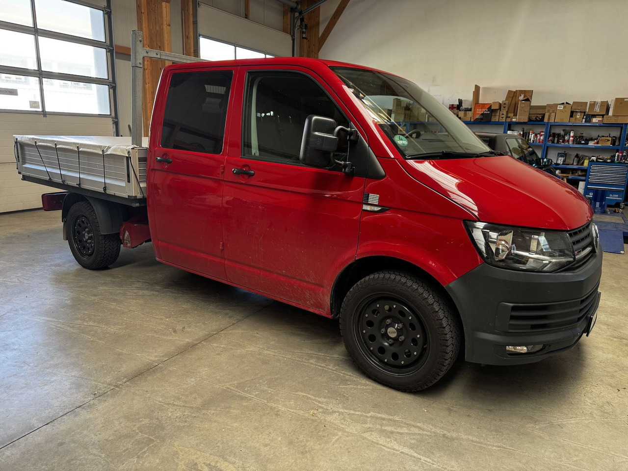 Volkswagen T6 Doka 2.0 TDI 4Motion Klima Webasto - شاحنة توصيل مفتوحة, الشاحنات الصغيرة كابينة مزدوجة: صورة 4 Volkswagen T6 Doka 2.0 TDI 4Motion Klima Webasto - شاحنة توصيل مفتوحة, الشاحنات الصغيرة كابينة مزدوجة: صورة 4