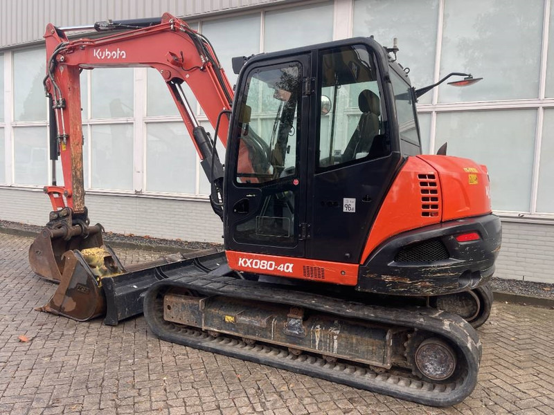 Kubota KX 080-4 CX - حفار صغير: صورة 5 Kubota KX 080-4 CX - حفار صغير: صورة 5