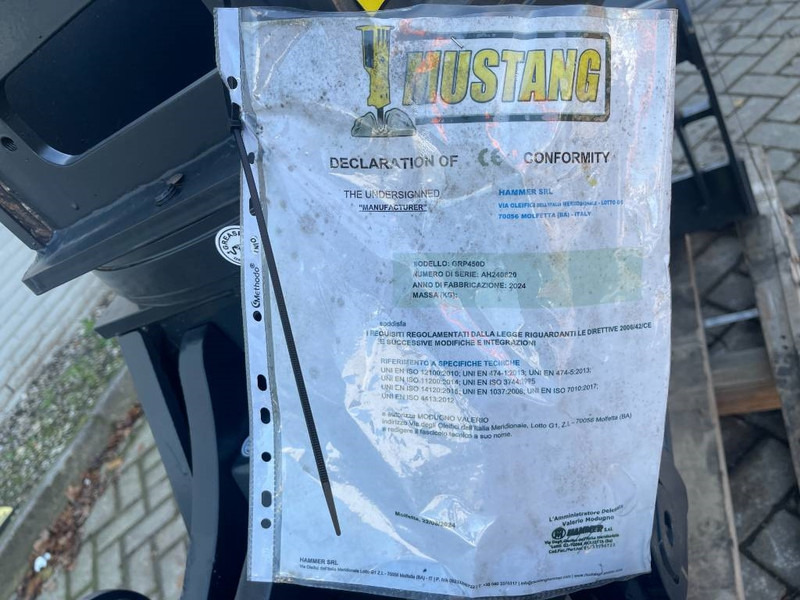كلّاب - آلات الإنشاء Mustang GRP 450 D 2024 Unused: صورة 6 كلّاب - آلات الإنشاء Mustang GRP 450 D 2024 Unused: صورة 6