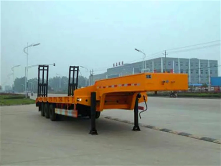 XCMG Official 3 Axle 18 Meter Long Truck Trailers 40Ft Low Bed Container Semi Trailer - نصف مقطورة بلودر منخفض: صورة 3 XCMG Official 3 Axle 18 Meter Long Truck Trailers 40Ft Low Bed Container Semi Trailer - نصف مقطورة بلودر منخفض: صورة 3