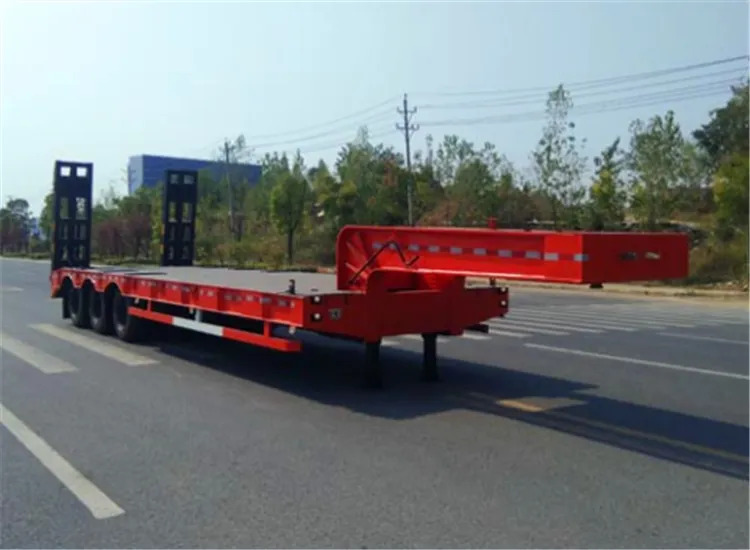XCMG Official 3 Axle 18 Meter Long Truck Trailers 40Ft Low Bed Container Semi Trailer - نصف مقطورة بلودر منخفض: صورة 4 XCMG Official 3 Axle 18 Meter Long Truck Trailers 40Ft Low Bed Container Semi Trailer - نصف مقطورة بلودر منخفض: صورة 4