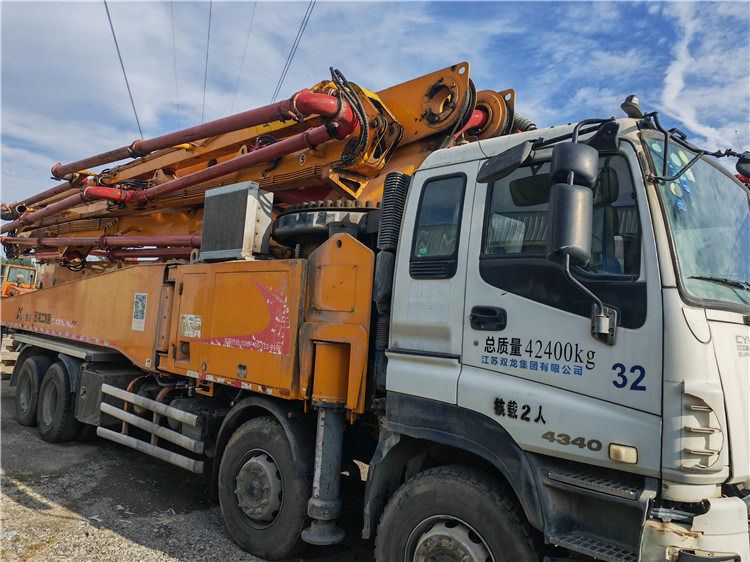 XCMG Official Hb60K 2016 Year Used 56m Truck-Mounted Concrete Pump Truck for Sale - مضخة خرسانة: صورة 2 XCMG Official Hb60K 2016 Year Used 56m Truck-Mounted Concrete Pump Truck for Sale - مضخة خرسانة: صورة 2