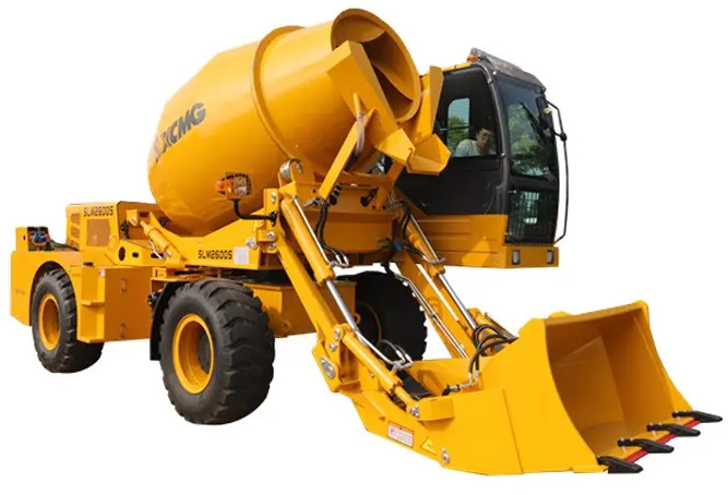 XCMG Official SLM2600S 2.6cbm Concrete Mixer Mobile Self Loading Concrete Mixer Truck - خلاطه اسمنت: صورة 1 XCMG Official SLM2600S 2.6cbm Concrete Mixer Mobile Self Loading Concrete Mixer Truck - خلاطه اسمنت: صورة 1