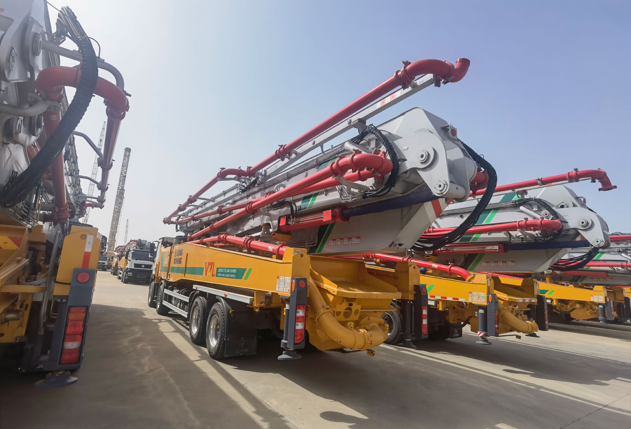 مضخة خرسانة XCMG Official Second Hand 62m Concrete Boom Pump HB62V Truck Mounted Concrete Pump For Sale: صورة 7