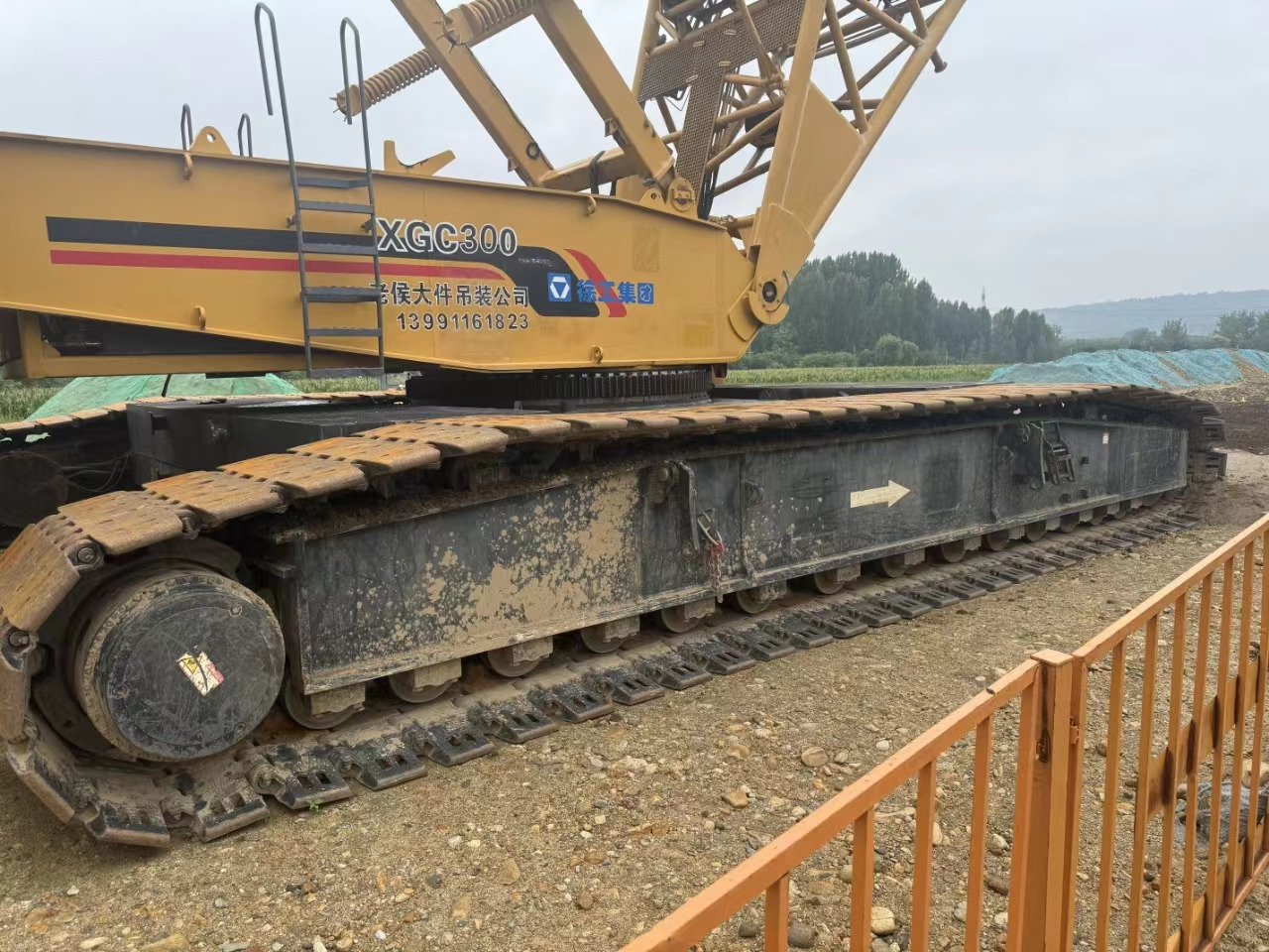 XCMG Official Second Hand Crawler Crane Lifting Equipment Mobile XGC300 300 Ton Crane Price - رافعة زاحفة: صورة 4 XCMG Official Second Hand Crawler Crane Lifting Equipment Mobile XGC300 300 Ton Crane Price - رافعة زاحفة: صورة 4