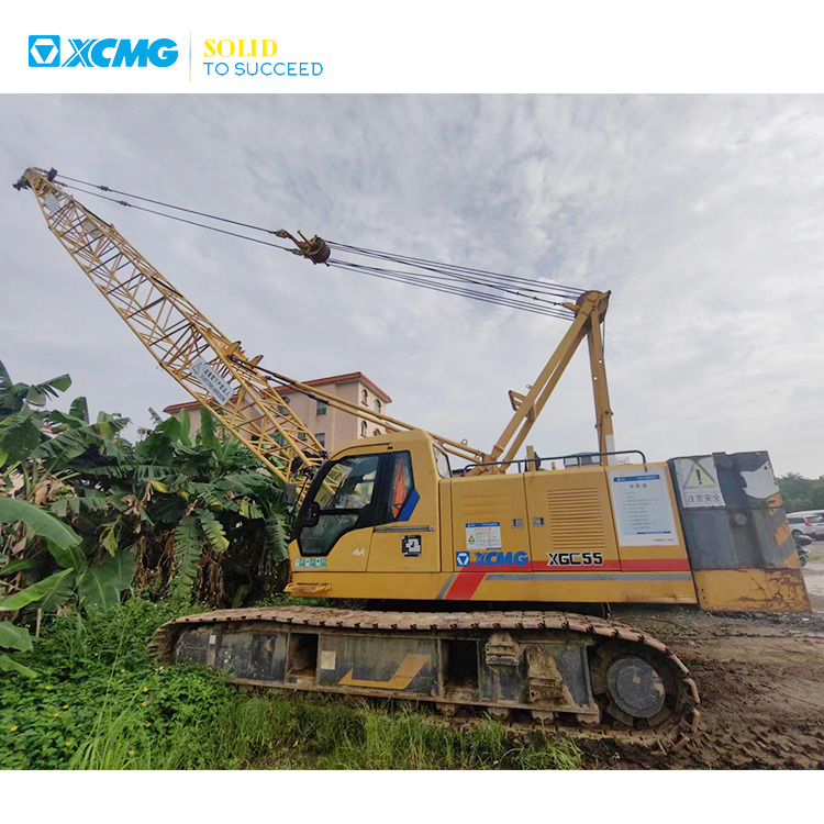 XCMG Official Second Hand Mini Crawler Crane XGC55 Used Mobile Crane For Sale - رافعة زاحفة: صورة 1 XCMG Official Second Hand Mini Crawler Crane XGC55 Used Mobile Crane For Sale - رافعة زاحفة: صورة 1