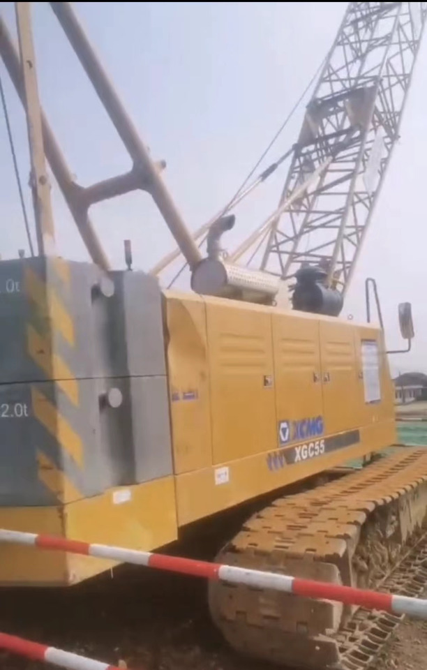 رافعة زاحفة XCMG Official Used 55 Ton Crawler Crane XGC55 Second Hand Small Hydraulic Mobile Crane With High Quality: صورة 6