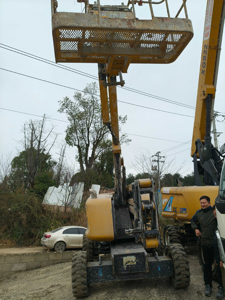 XCMG Official Used Towable 16m Boom Lift XGA16 Small Cherry Picker Price - مرفاع مفصلي: صورة 2 XCMG Official Used Towable 16m Boom Lift XGA16 Small Cherry Picker Price - مرفاع مفصلي: صورة 2