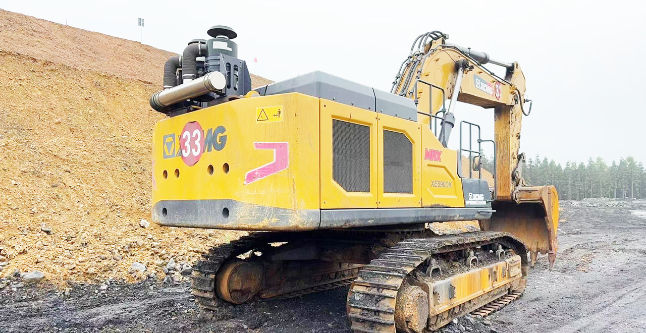 XCMG XE690DK heavy duty used excavator crawler price - حفار زاحف: صورة 4 XCMG XE690DK heavy duty used excavator crawler price - حفار زاحف: صورة 4