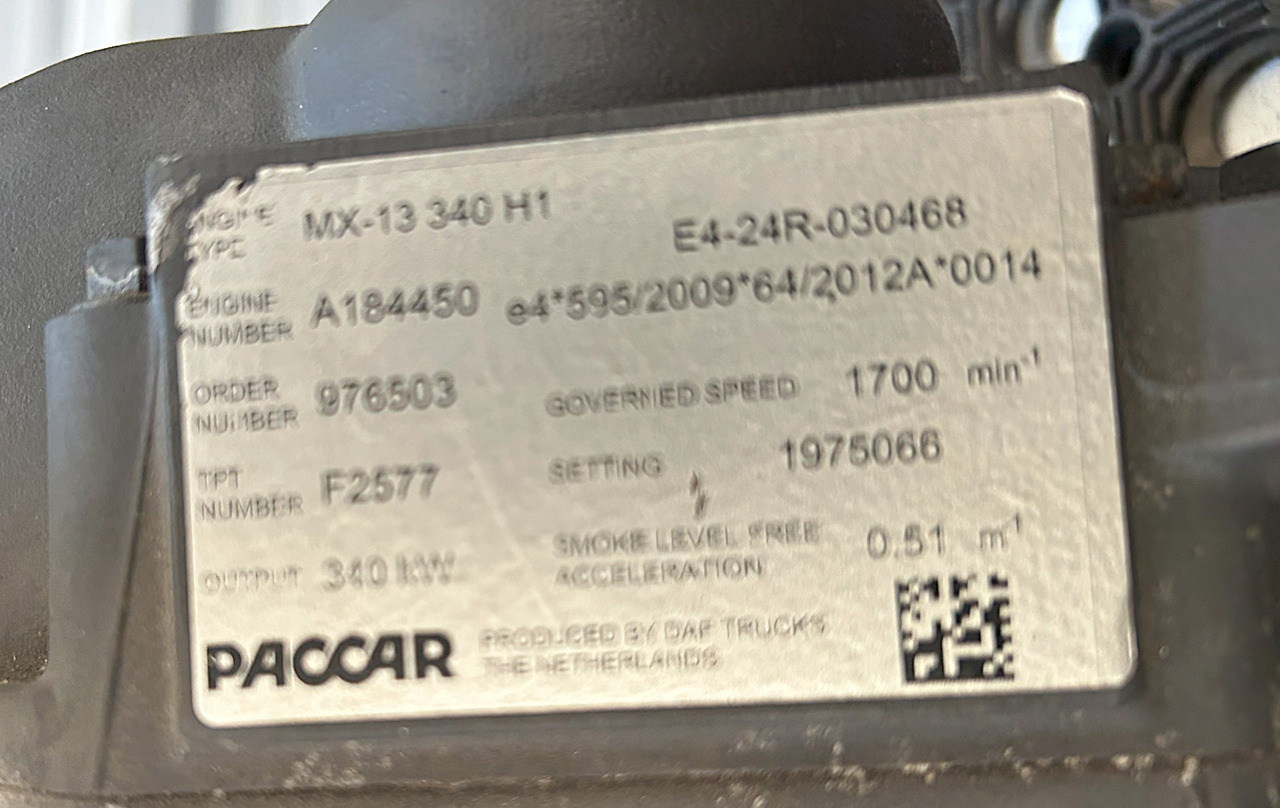DAF COOLANT PUMP DAF XF 106 - مضخة المبرد: صورة 2 DAF COOLANT PUMP DAF XF 106 - مضخة المبرد: صورة 2