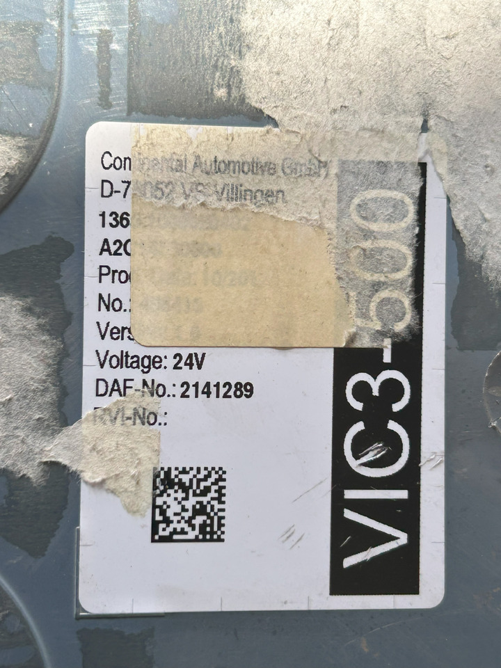 DAF XF 106 480 VIC3-500 - وحدة إي سي يو - شاحنة: صورة 4 DAF XF 106 480 VIC3-500 - وحدة إي سي يو - شاحنة: صورة 4