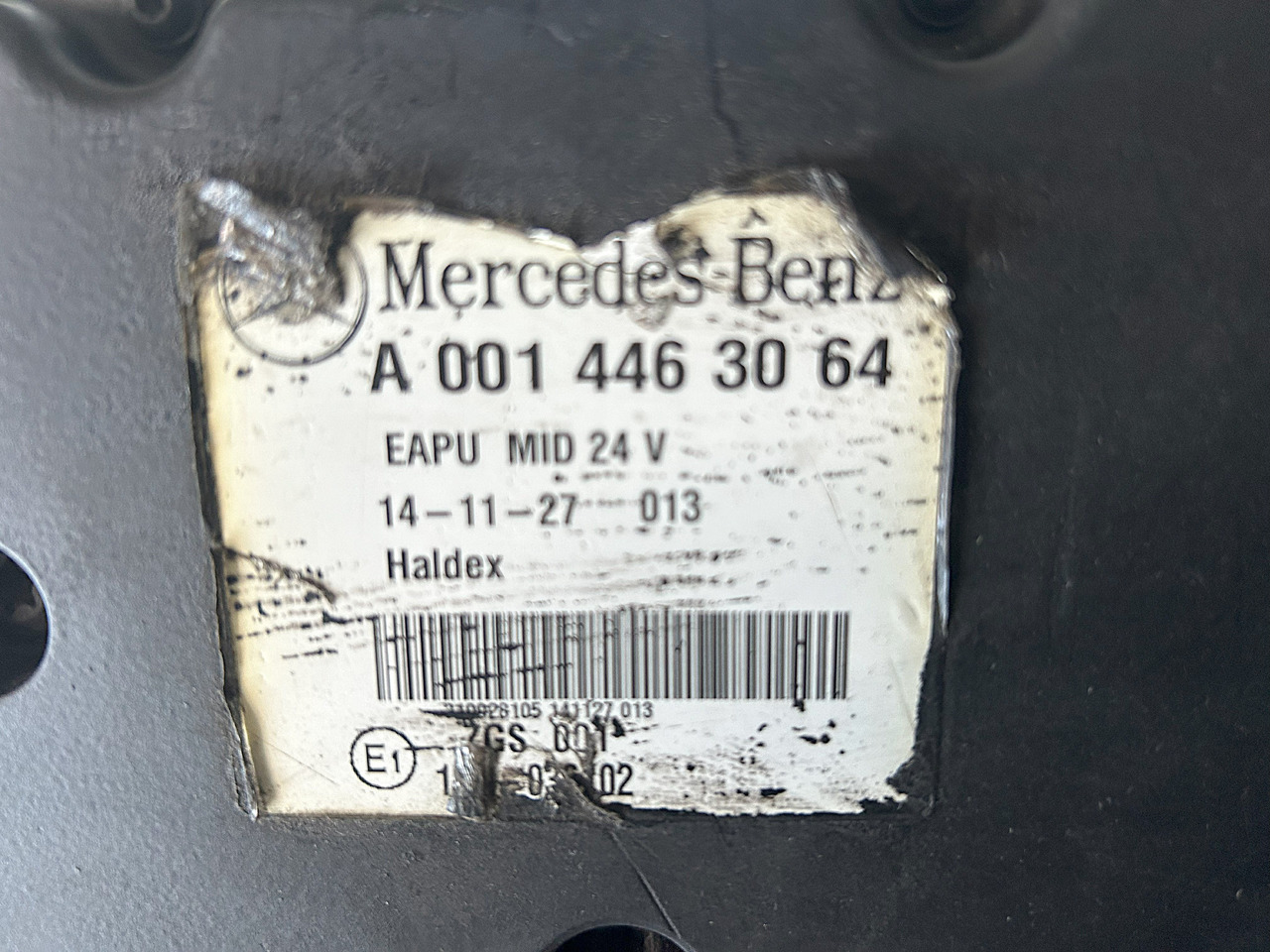 MERCEDES-BENZ ACTROS MP4 AIR DRYER HALDEX - أجزاء الفرامل - شاحنة: صورة 3 MERCEDES-BENZ ACTROS MP4 AIR DRYER HALDEX - أجزاء الفرامل - شاحنة: صورة 3