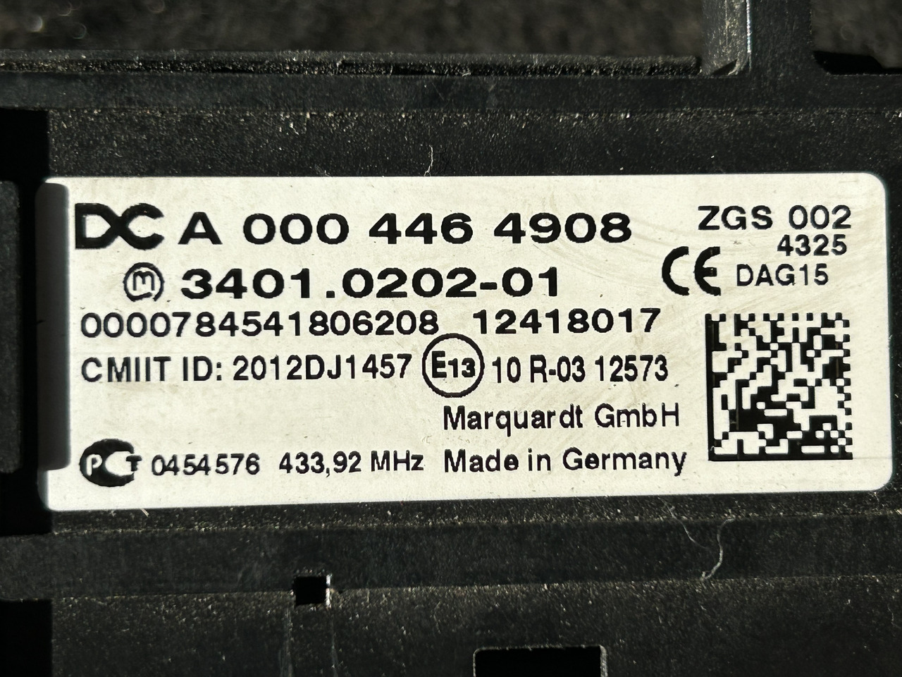 MERCEDES-BENZ ACTROS MP4 START/STOP IGNITION SWITCH - لوحة العدادات - شاحنة: صورة 5 MERCEDES-BENZ ACTROS MP4 START/STOP IGNITION SWITCH - لوحة العدادات - شاحنة: صورة 5