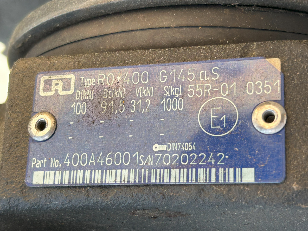 ROCKINGER RO 400 G145HOOK AUTOMATIC COUPLING RO400A46001 DAF XF 106 - قطع غيار عامة - شاحنة: صورة 3 ROCKINGER RO 400 G145HOOK AUTOMATIC COUPLING RO400A46001 DAF XF 106 - قطع غيار عامة - شاحنة: صورة 3
