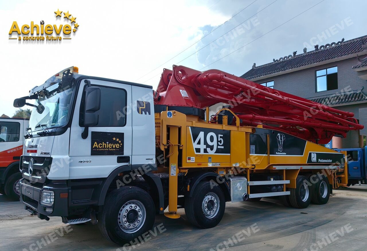 PUTZMEISTER Mercedes-Benz 4141 Putzmeister 49.5M 【ACHIEVE】TOP CONDITION!!! - مضخة خرسانة: صورة 4 PUTZMEISTER Mercedes-Benz 4141 Putzmeister 49.5M 【ACHIEVE】TOP CONDITION!!! - مضخة خرسانة: صورة 4