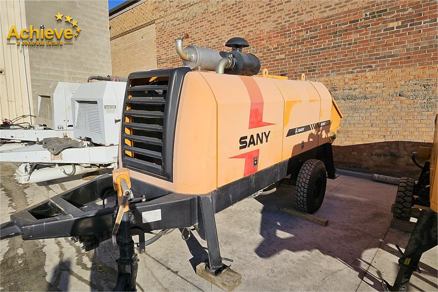 SANY 【ACHIEVE】TOP CONDITION!!! demo new low hours Sany Concrete Trailer Pump 2015 HBT6016C-5D - مضخة خرسانة ثابتة: صورة 2 SANY 【ACHIEVE】TOP CONDITION!!! demo new low hours Sany Concrete Trailer Pump 2015 HBT6016C-5D - مضخة خرسانة ثابتة: صورة 2
