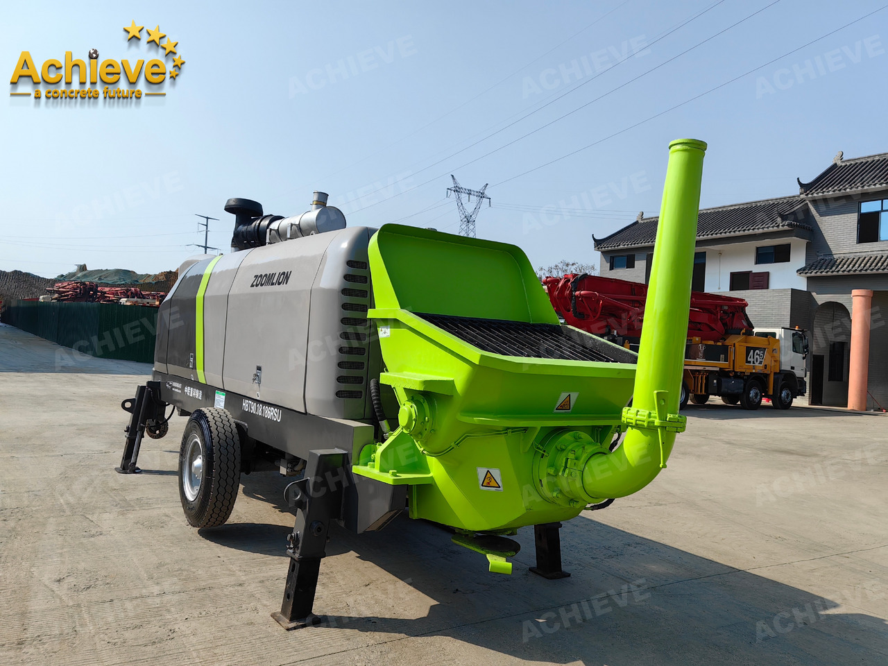 Zoomlion 2022 Zoomlion HBT 90.18.186RSU hydraulic Concrete Trailer Pump in China【ACHIEVE】TOP CONDITION!!! - مضخة خرسانة ثابتة: صورة 5 Zoomlion 2022 Zoomlion HBT 90.18.186RSU hydraulic Concrete Trailer Pump in China【ACHIEVE】TOP CONDITION!!! - مضخة خرسانة ثابتة: صورة 5