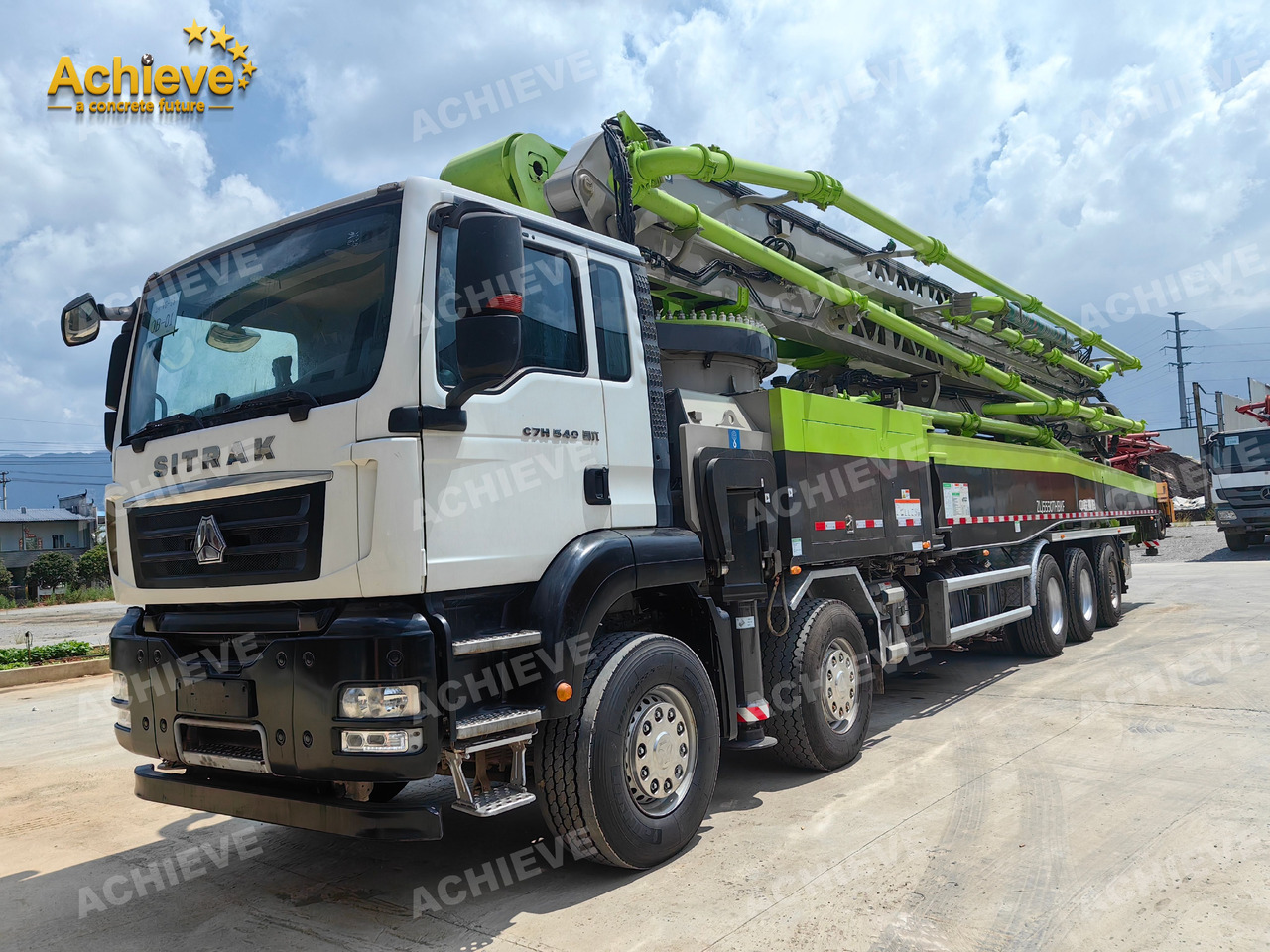 Zoomlion Zoomlion 70M 70X-6RZ Concrete pump truck ACTROS 4141 【ACHIEVE】TOP CONDITION!!! - مضخة خرسانة: صورة 2 Zoomlion Zoomlion 70M 70X-6RZ Concrete pump truck ACTROS 4141 【ACHIEVE】TOP CONDITION!!! - مضخة خرسانة: صورة 2