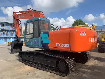 Good Price Japan Surplus Backhoe Hitachii Ex200 Can Be Exported to Philippines - حفار زاحف: صورة 1 Good Price Japan Surplus Backhoe Hitachii Ex200 Can Be Exported to Philippines - حفار زاحف: صورة 1