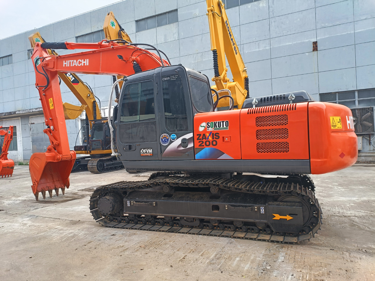 Hitachi ZX200 Used Condition Excavator Good Price - حفار زاحف: صورة 5 Hitachi ZX200 Used Condition Excavator Good Price - حفار زاحف: صورة 5
